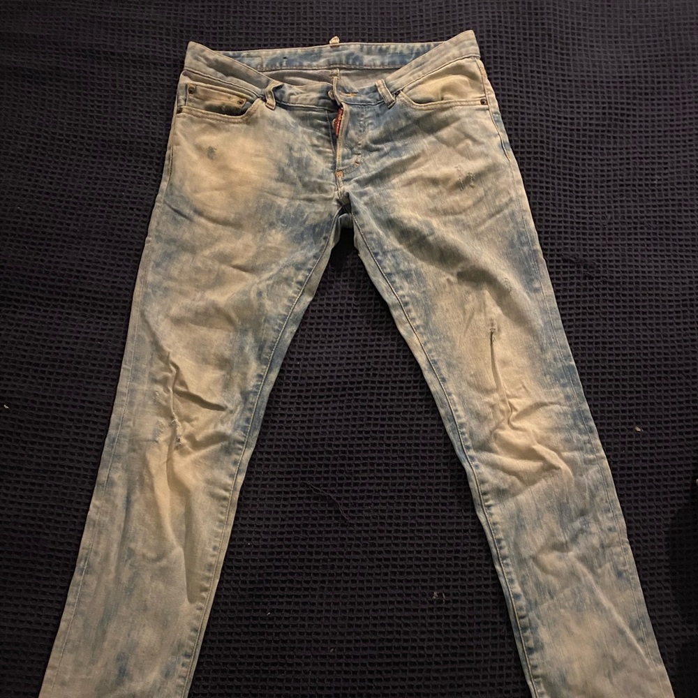 Light blue wash jeans DSQUARED